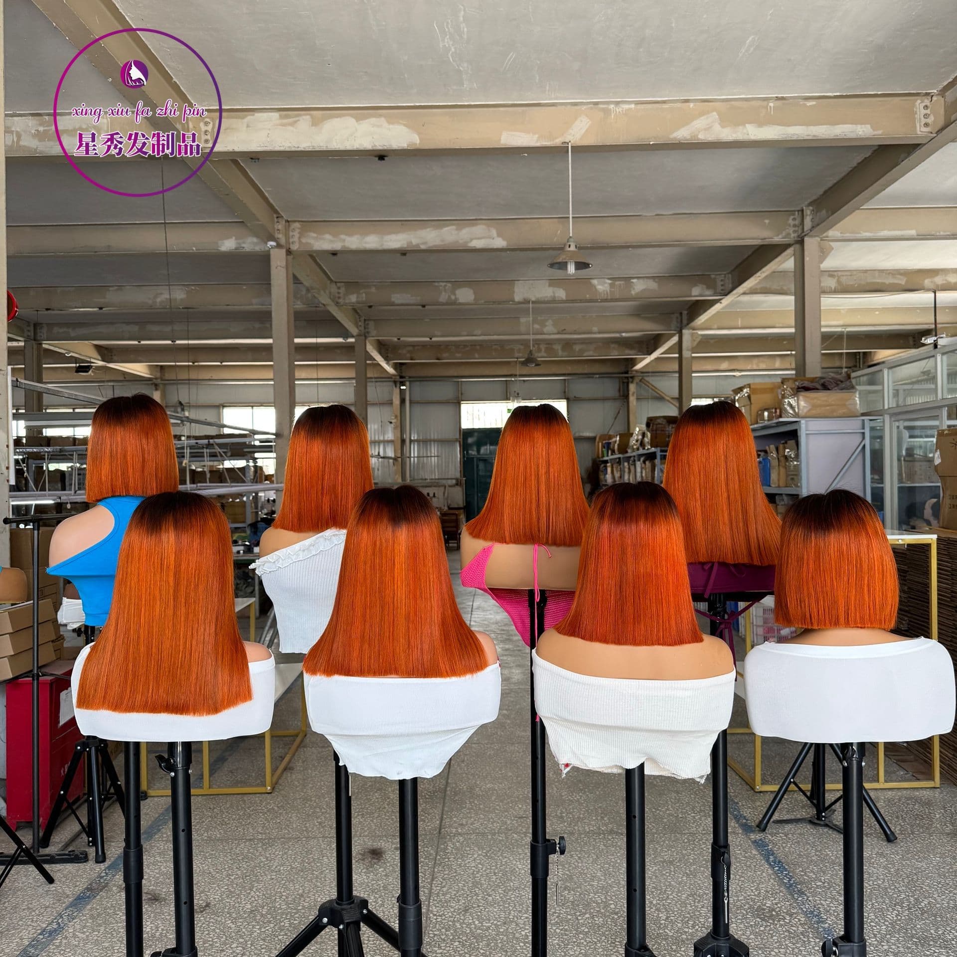 5by5 osso reto SDD duplo desenhado perucas de cabelo humano cor w - imagem 3