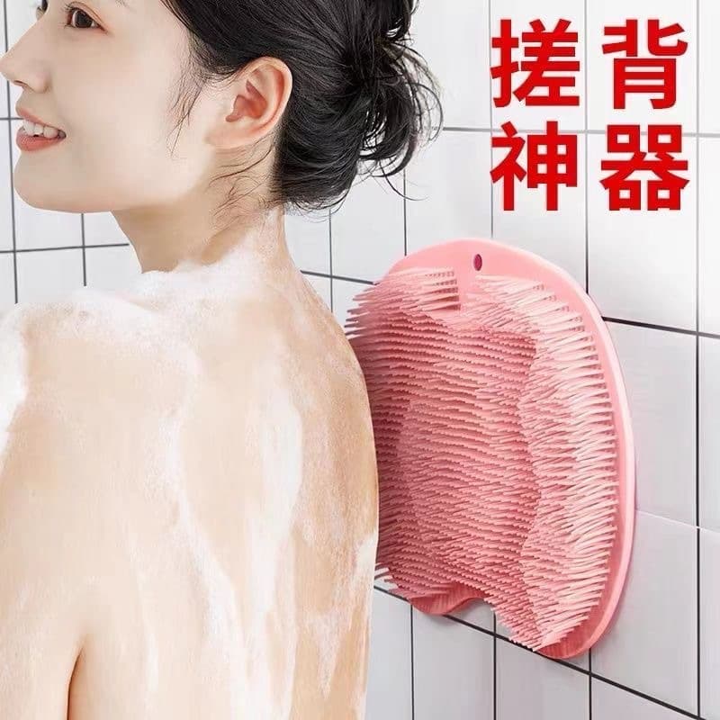 Artefato para lavar e esfregar os pés, escovar os pés preguiçosos e tapete de massagem nos pés, tapete para esfregar os pés no banheiro doméstico, lavar os pés antiderrapante com ventosa - imagem 3