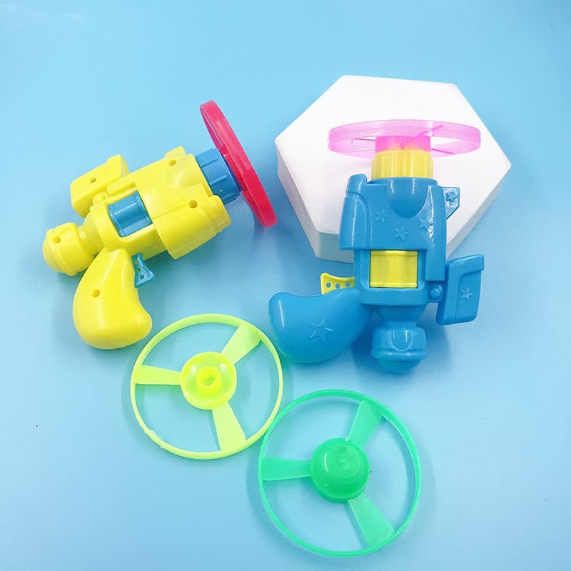 Arma piscante, frisbee, pião, brinquedo de viagem para meninos, libélula, versão de viagem - imagem 3