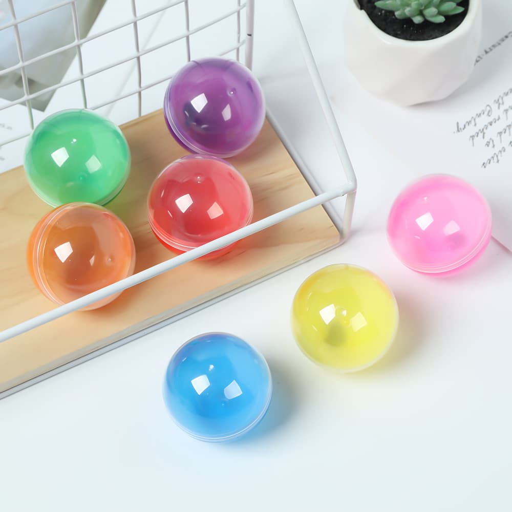 38mm bola de loteria presente concha bola de loteria aberta bola de loteria jogo de loteria reunião anual concha vazia bola oca gashapon shell - imagem 4
