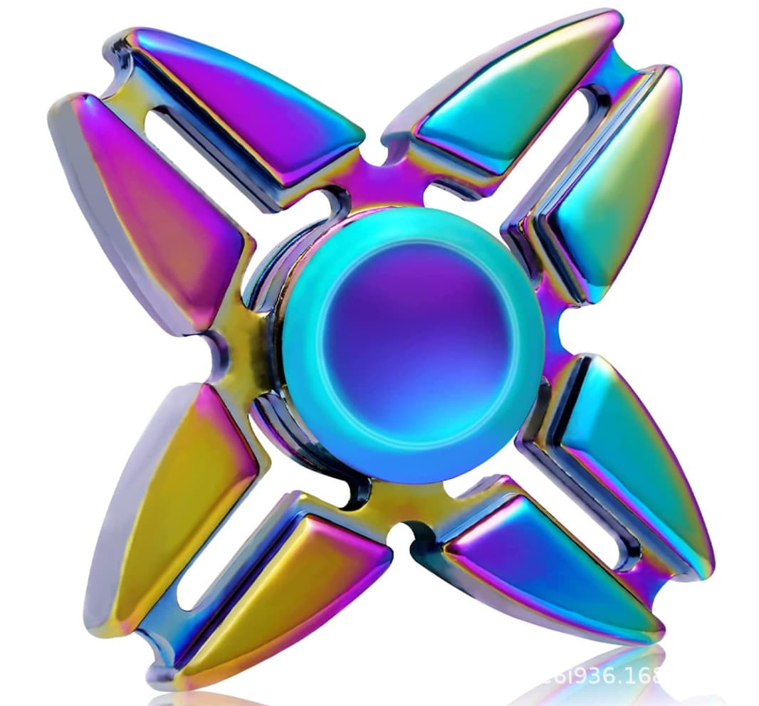 Pião de metal para dedo para meninos para estudantes, brinquedo giratório, anti-stress - imagem 5