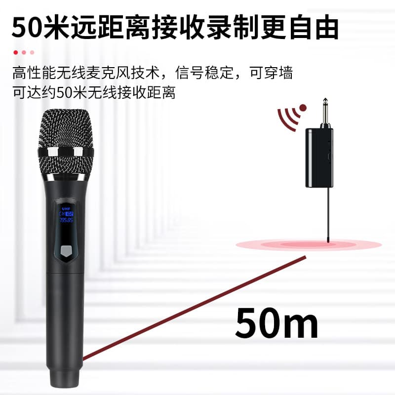 Microfone, alto-falantes portáteis sem fio para viagem - imagem 4