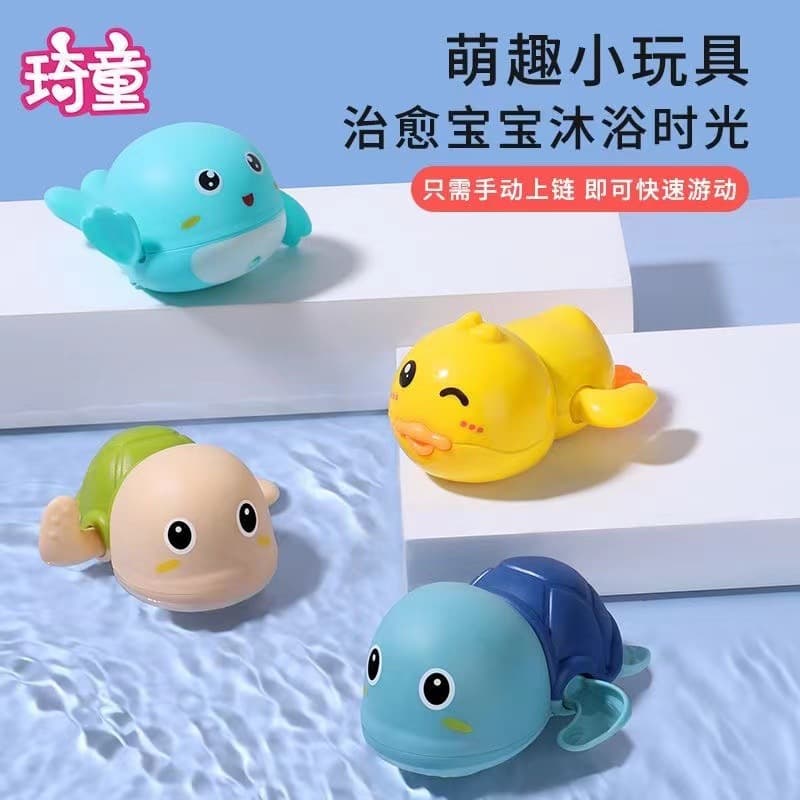 Brinquedo para nadar para meninos e meninas para brincar no banho na água, golfinho - imagem 1