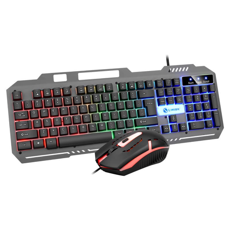 Mouse, teclado, conjunto de jogos mecânicos de metal, T25 - imagem 1