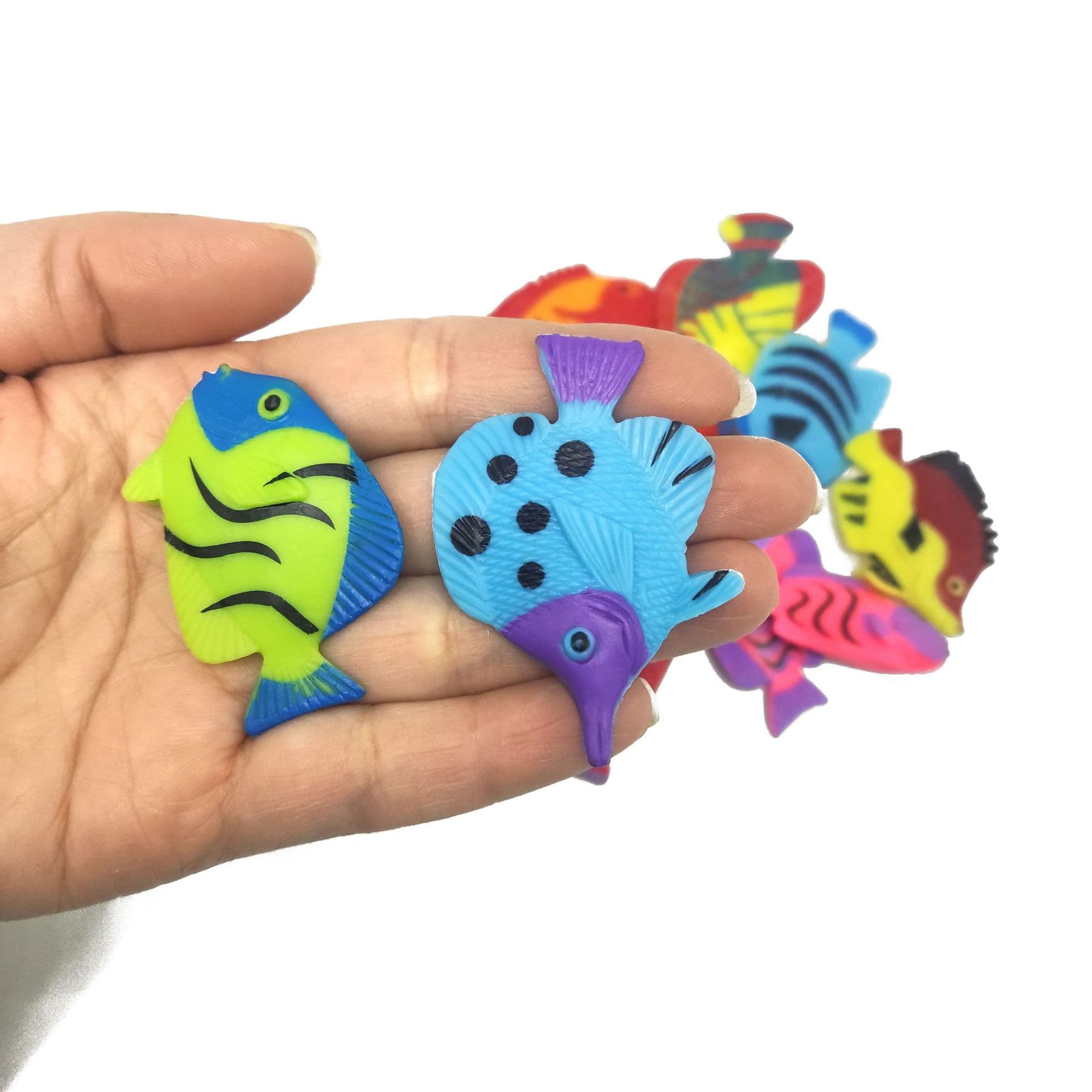(Comércio transfronteiriço), modelo realista de pequenos animais marinhos, brinquedo de borracha macia - imagem 3