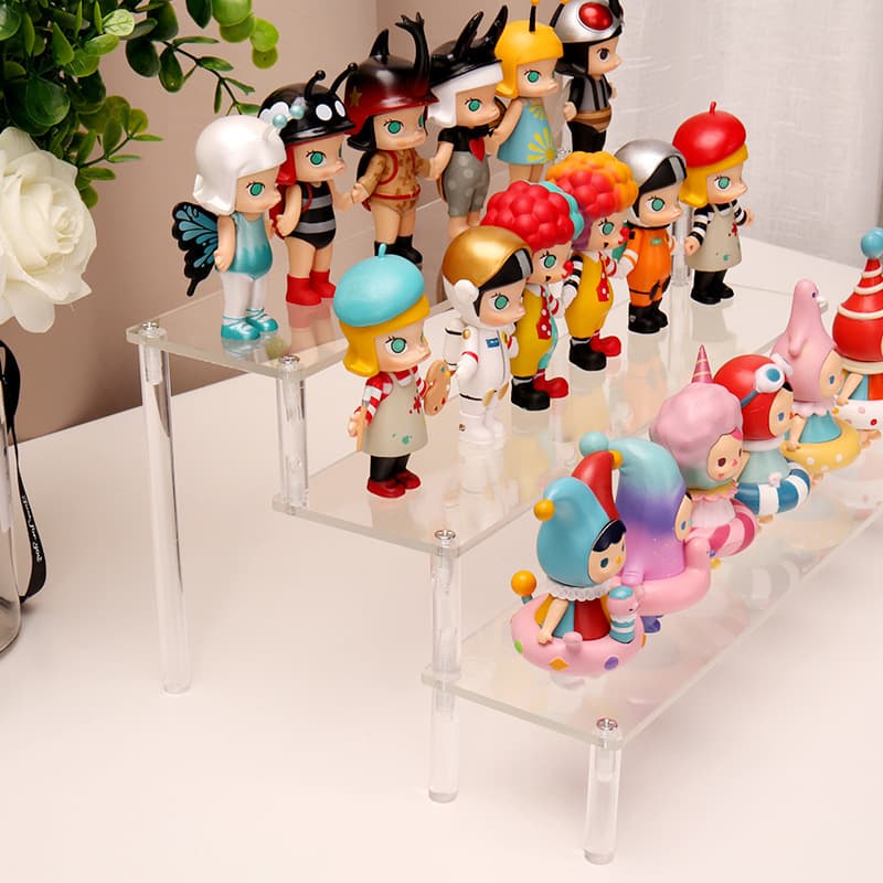 Suporte removível de acrílico, boneca, minifigura, perfume, acessório - imagem 4