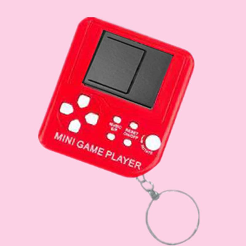 Pequeno console de jogos eletrônicos, tetris, brinquedo criativo, chaveiro, nostalgia, antiestresse, presente criativo - imagem 16