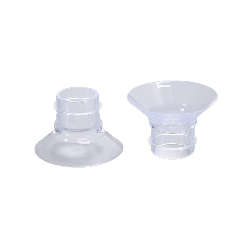 Bomba tira leite de silicone, megafone com acessórios, 19mm - imagem 6