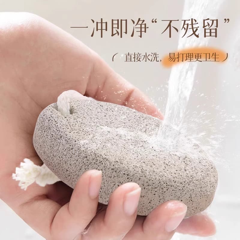 Pedra natural para moer pés, pedra natural pura para moer pés, esfoliação de pedra vulcânica, nano pedra natural para moer pés - imagem 4