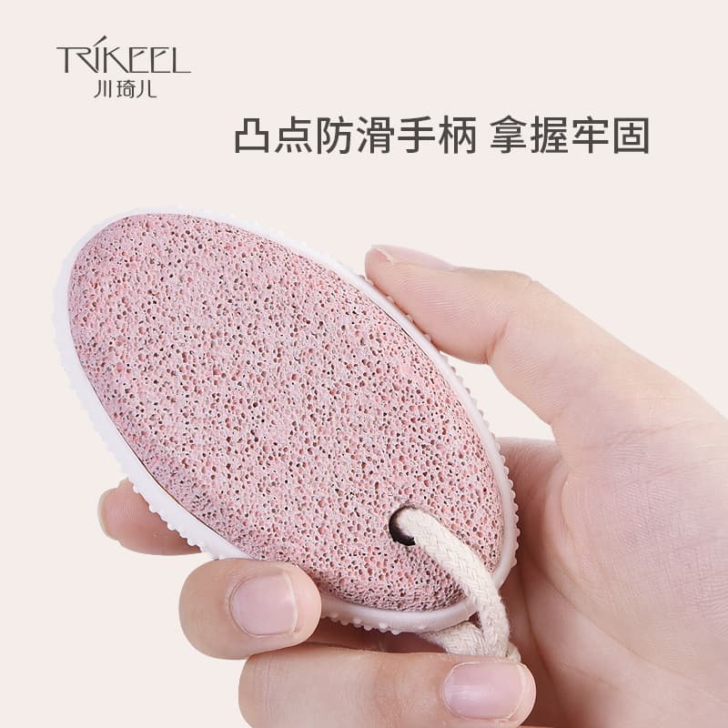 川琦儿 Ferramenta de moagem de pés para remover pele morta nos calcanhares, calosidades secas e rachadas, solas dos pés, ferramenta para esfregar os pés, pedra de moagem - imagem 3