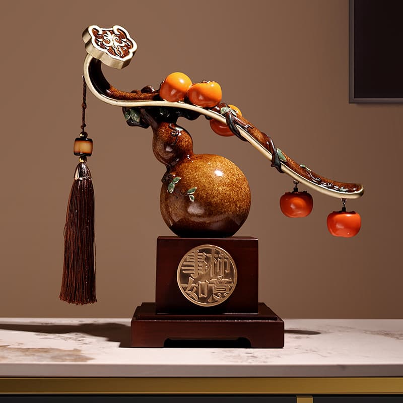 Decorações criativas para sala de estar, estilo chinês, presente de aniversário, decoração de casa - imagem 3