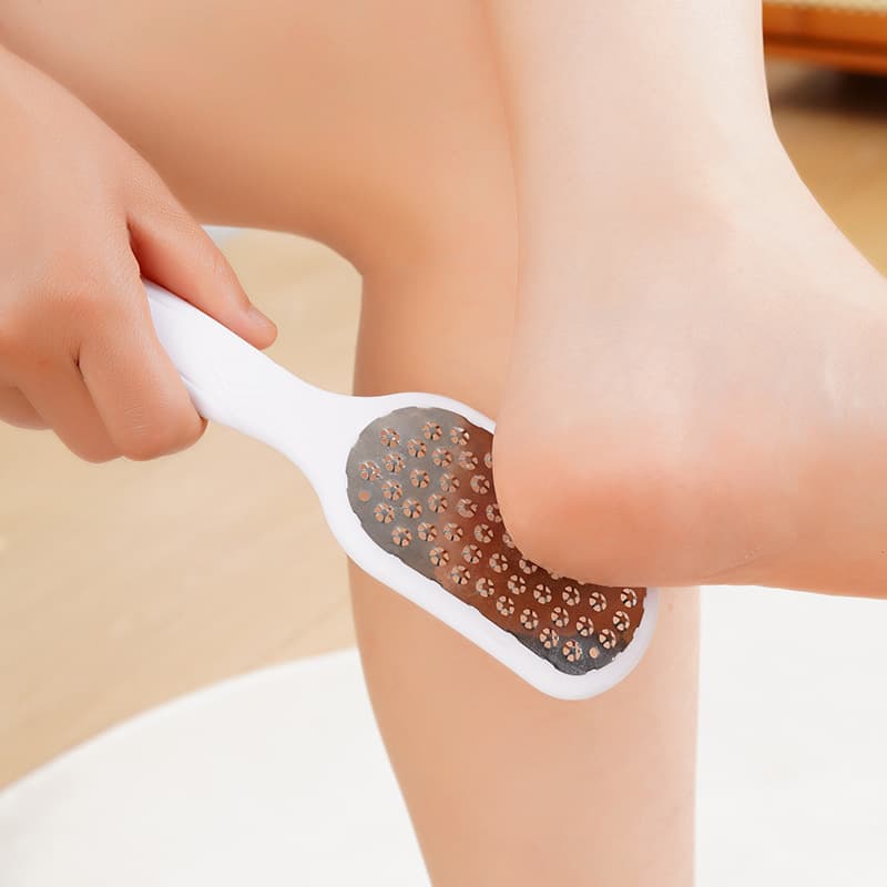Local do fabricante Douyin popular purificador de pés em aço inoxidável lixa de pés para remover pele morta, remover calosidades, lixa de pedicure - imagem 5