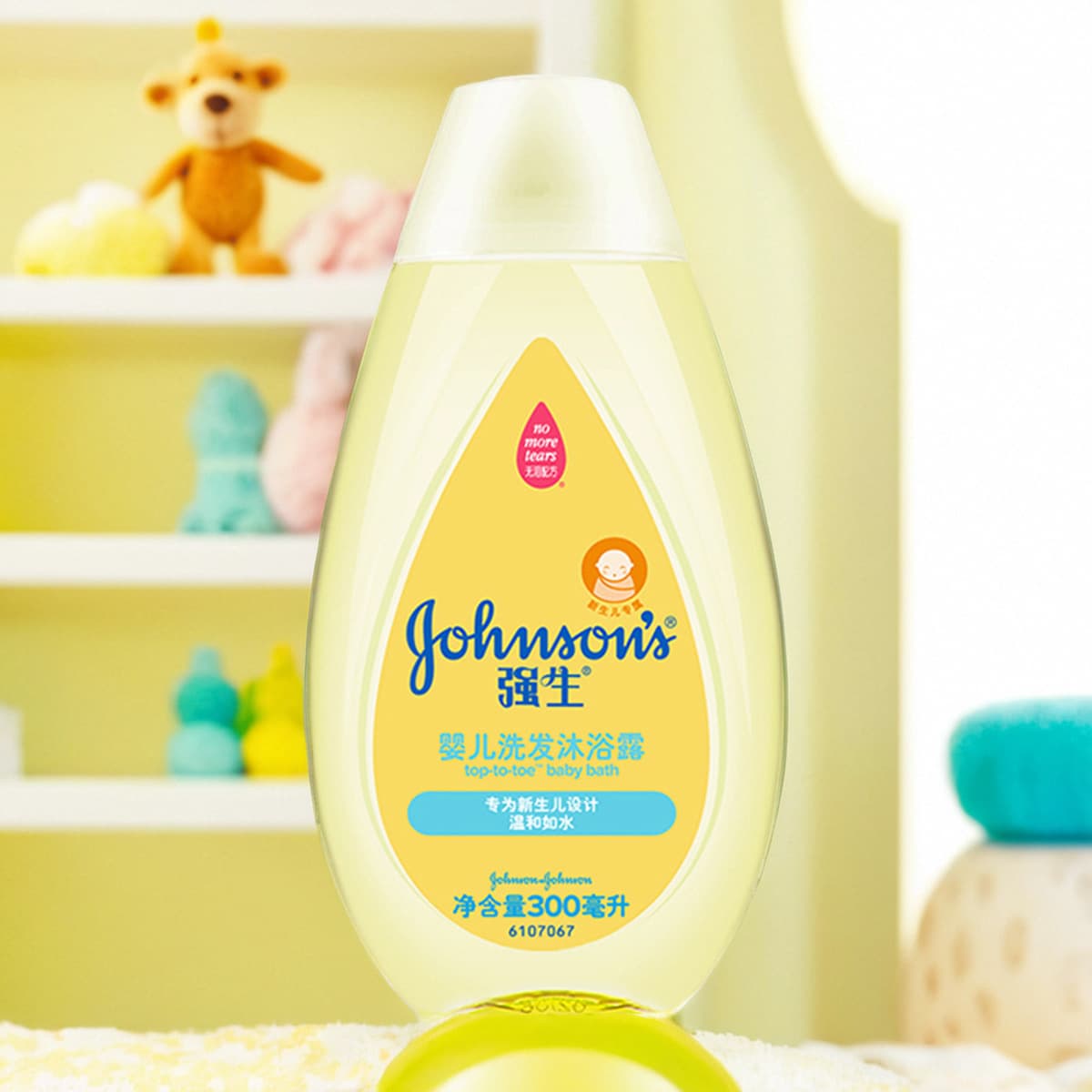 强生 Produto de higiene infantil, shampoo, gel de banho infantil, 2 em 1, 300 ml, produto oficial - imagem 3
