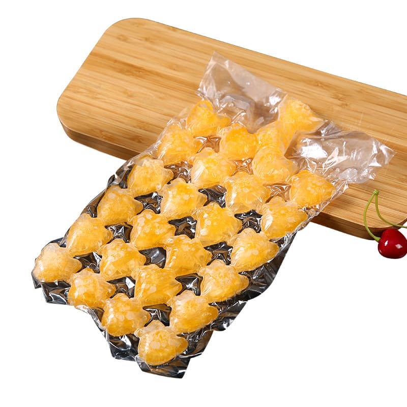Saco de gelo, saco de gelo descartável autovedante de verão, saco de refrigeração e grade de gelo para manutenção fresca, saco de gelo congelado com grade 24/28 - imagem 3