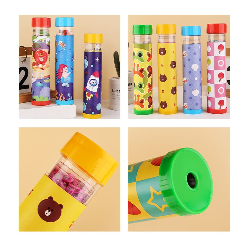 Brinquedo de plástico, caleidoscópio, capa, nova coleção - imagem 4