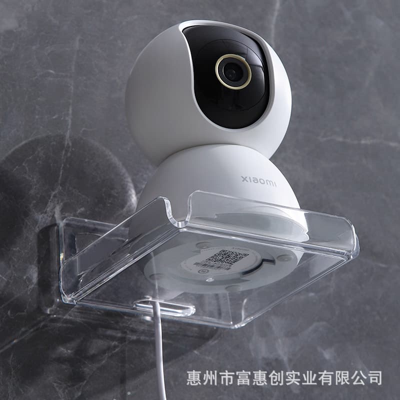 Suporte de parede para roteador, suporte de armazenamento sem perfuração, câmera de parede, suporte de monitoramento de sala de estar - imagem 4