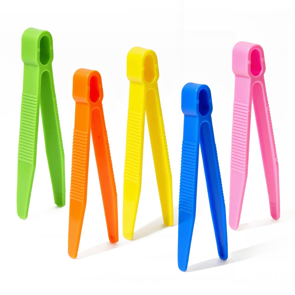 Pinça sensorial infantil, acessório de saco plástico para treinamento - imagem 3