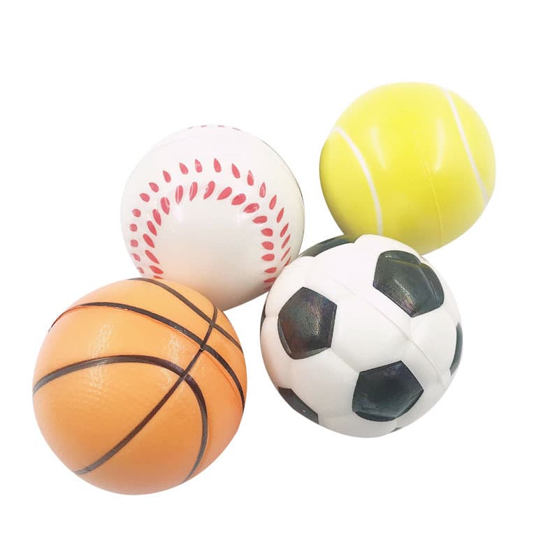 Esponja elástica futebol basquete tênis beisebol bola de isopor, anti-stress - imagem 6