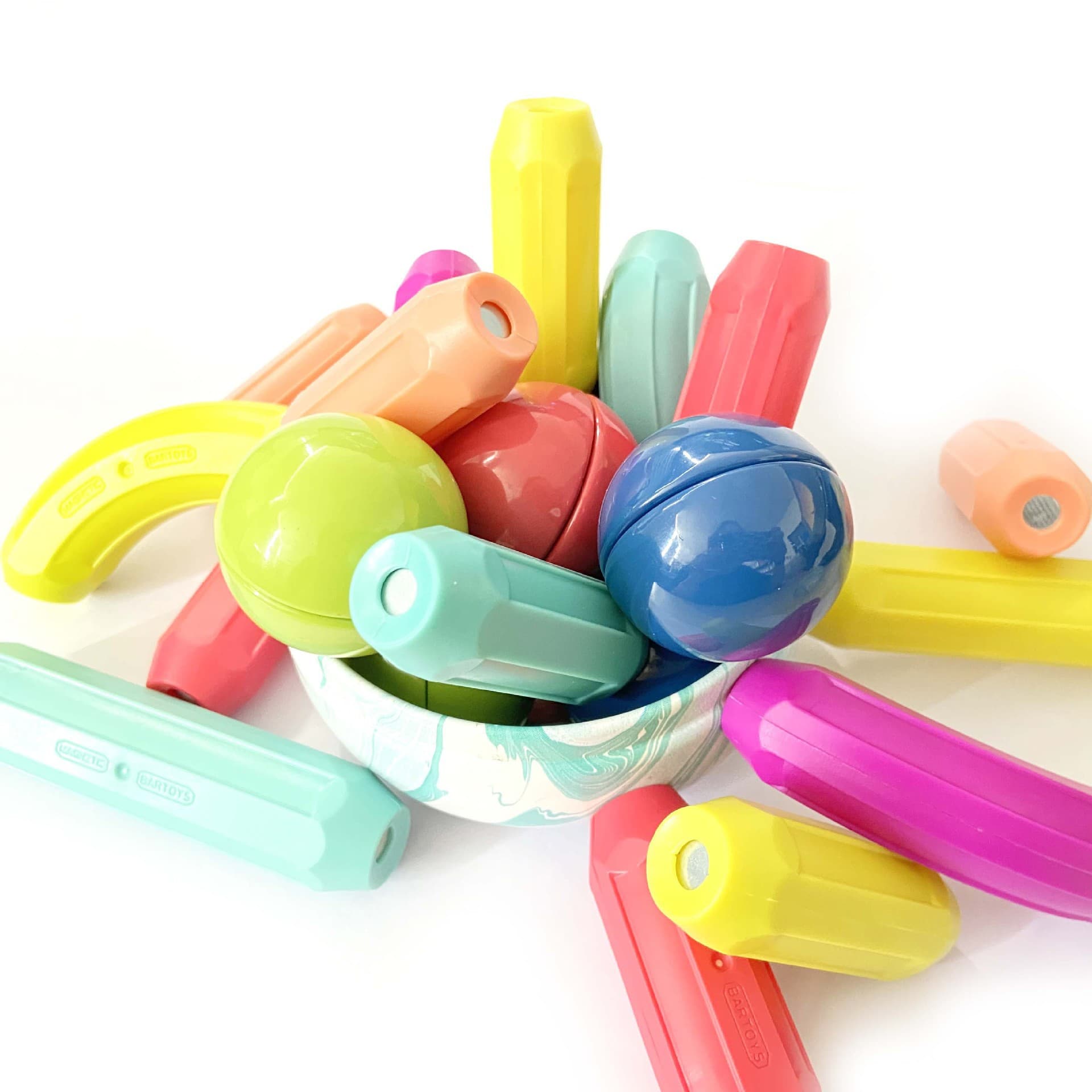 Variedade de bastões magnéticos, blocos de construção educacionais infantis em constante mudança, conjunto de sucção magnética, ímãs para meninas e meninos, suplementos de sucção magnética - imagem 6