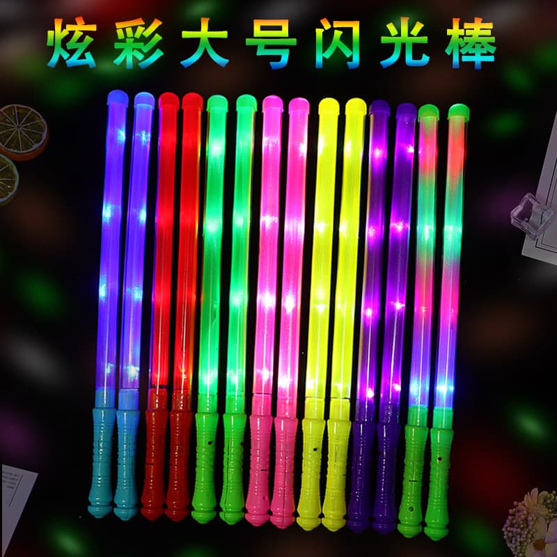 Grande bastão fluorescente flash stick festa de concerto KTV bastão de flash luminoso best-seller atacado venda quente - imagem 1