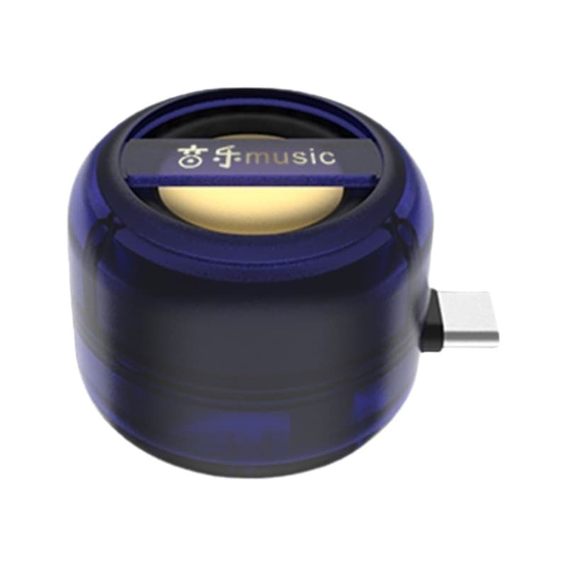 Plugue direto transfronteiriço pequeno alto-falante tipo-c telefone móvel mini player de áudio portátil atacado subwoofer externo sem fio - imagem 6