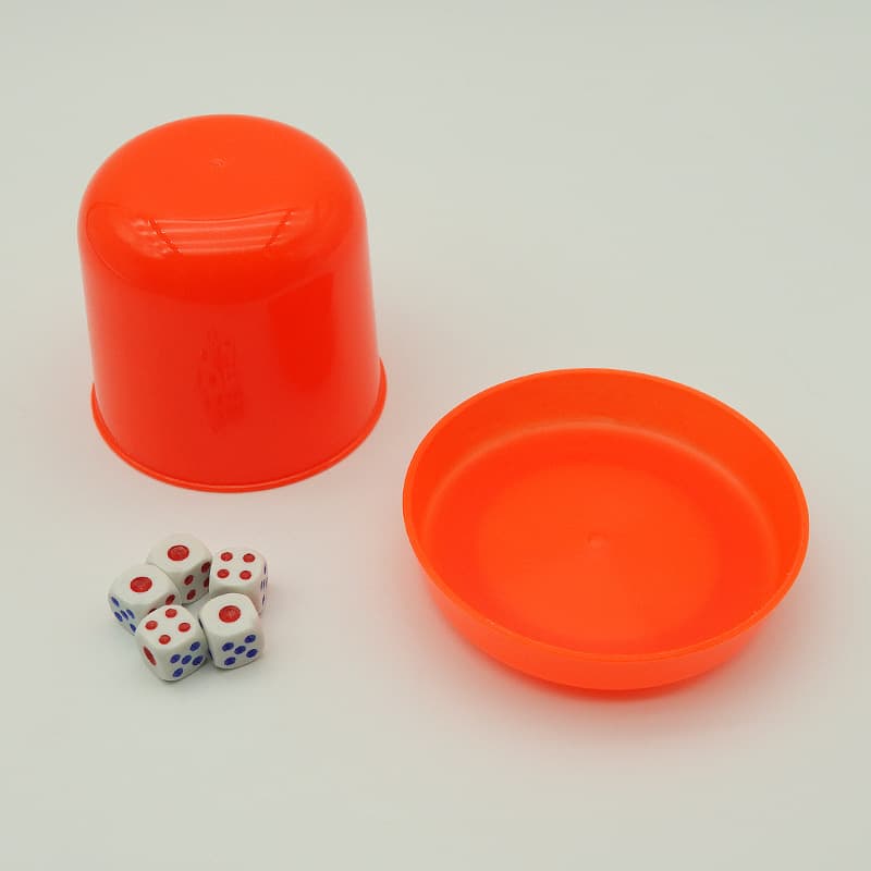 Copo de dados para mãe e filha, selado em plástico, espesso, com tampa e fundo, copo de peneira, copo colorido com manivela, copo de plástico para dados, logotipo - imagem 5
