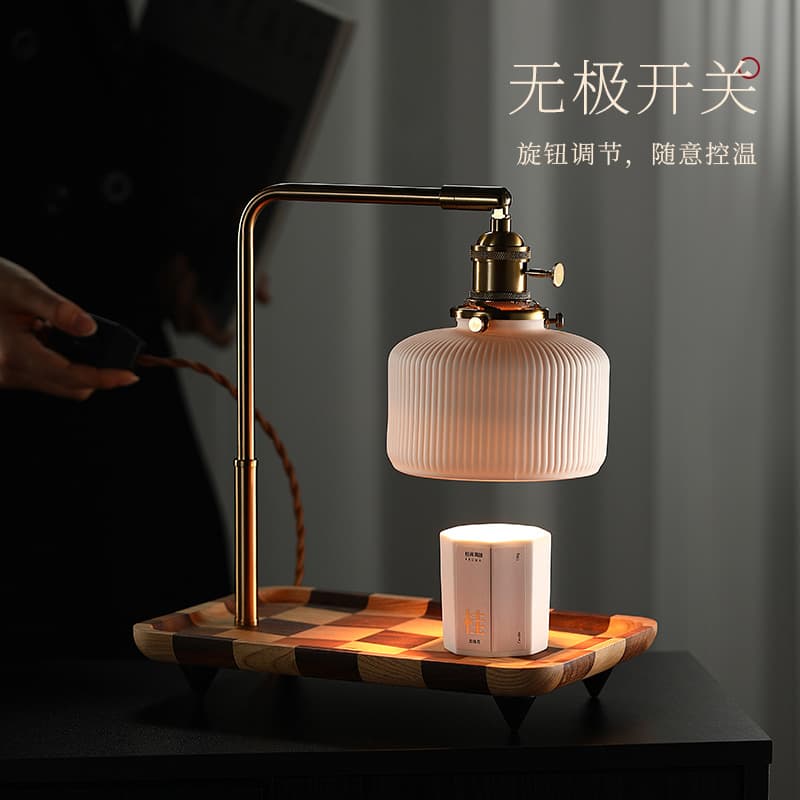 雅风 Aromaterapia atmosférica ajustável em latão, estilo leve e luxuoso - imagem 4