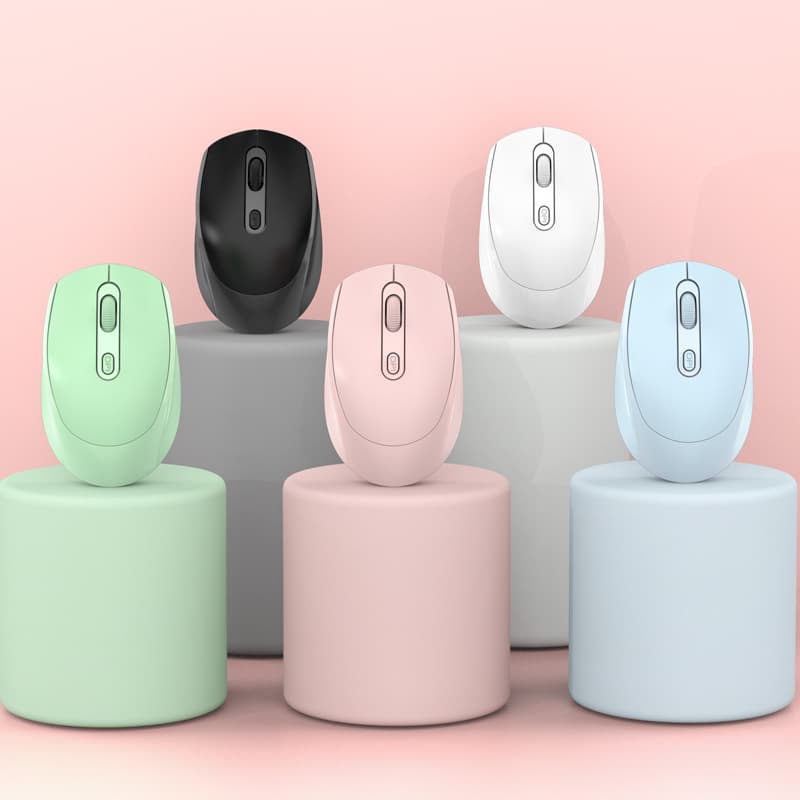 Carregamento mudo do mouse sem fio portátil, (físico), bluetooth, feito sob medida, com impressão do seu logotipo - imagem 3