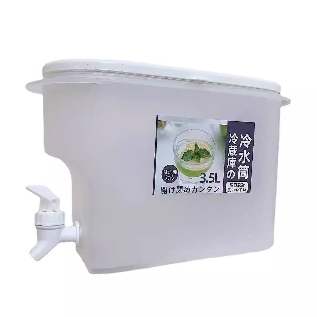 Chaleira fria para geladeira com torneira, água fria de grande capacidade para o verão, chaleira fria resistente a altas temperaturas, balde para bebidas frias de pequena capacidade - imagem 6