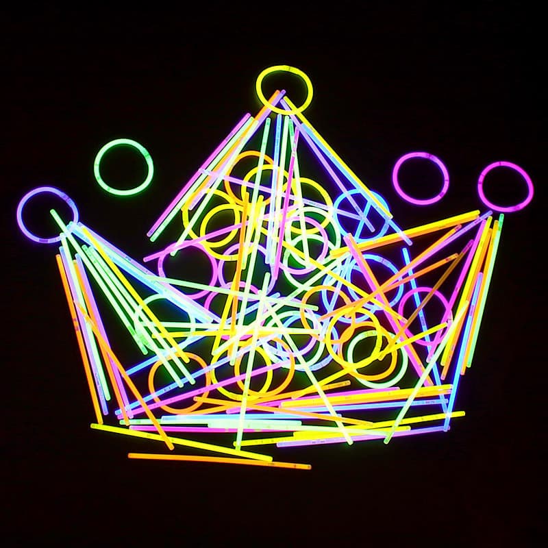 Bastão de luz colorido, adesivo, brinquedo dançante - imagem 3