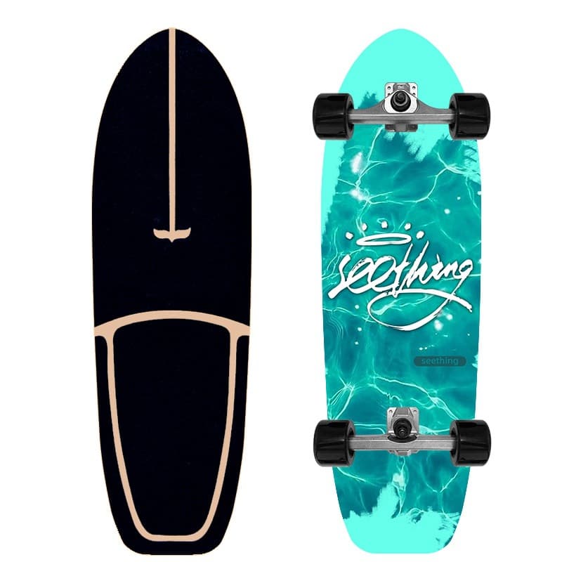 Skate de poliuretano, prática de esqui para iniciantes, 32 polegadas - imagem 6
