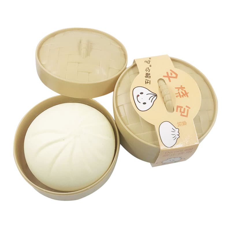 Pãezinhos grandes simulados, rebote lento e beliscável, pãezinhos de porco grelhados, brinquedos de descompressão, macarrão falso, pessoa inteira xiaolongbao atacado - imagem 6