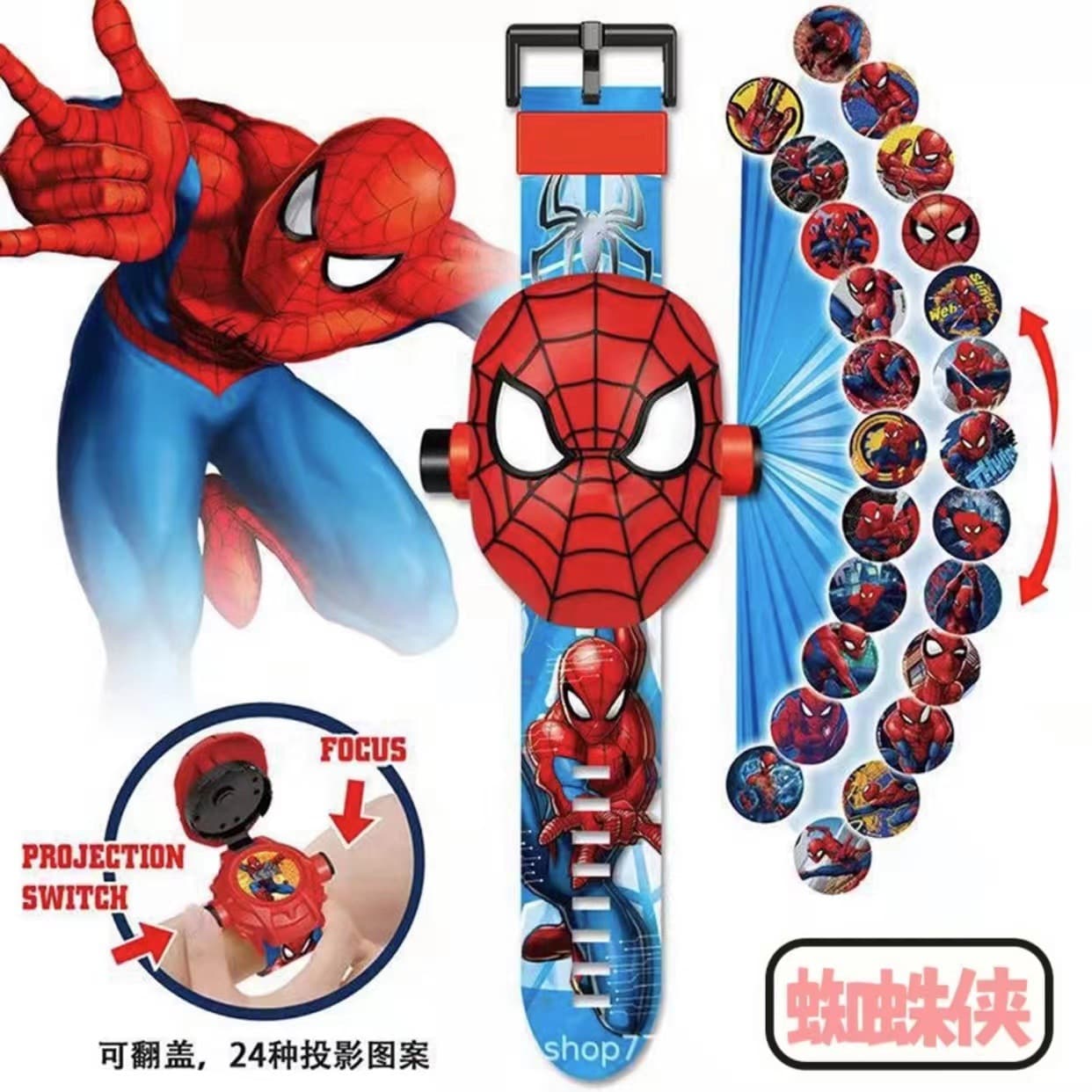 (Comércio transfronteiriço), relógio infantil eletrônico de desenho animado, relógio de brinquedo - imagem 3