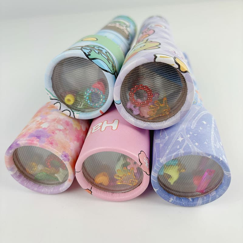 (Comércio transfronteiriço), grande caleidoscópio de desenho animado, brinquedo inteligente variável para experimentos, nostalgia, ciência, educação infantil, presente de aniversário - imagem 3