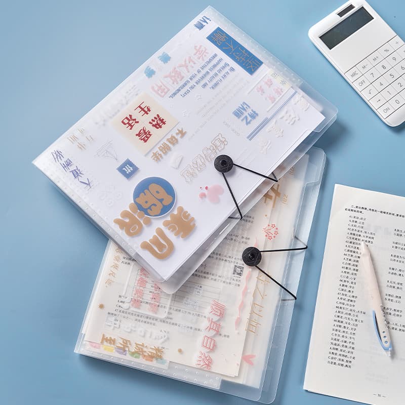 Órgão de plástico para documentos, amplo sistema de armazenamento multicamadas, classificação - imagem 3