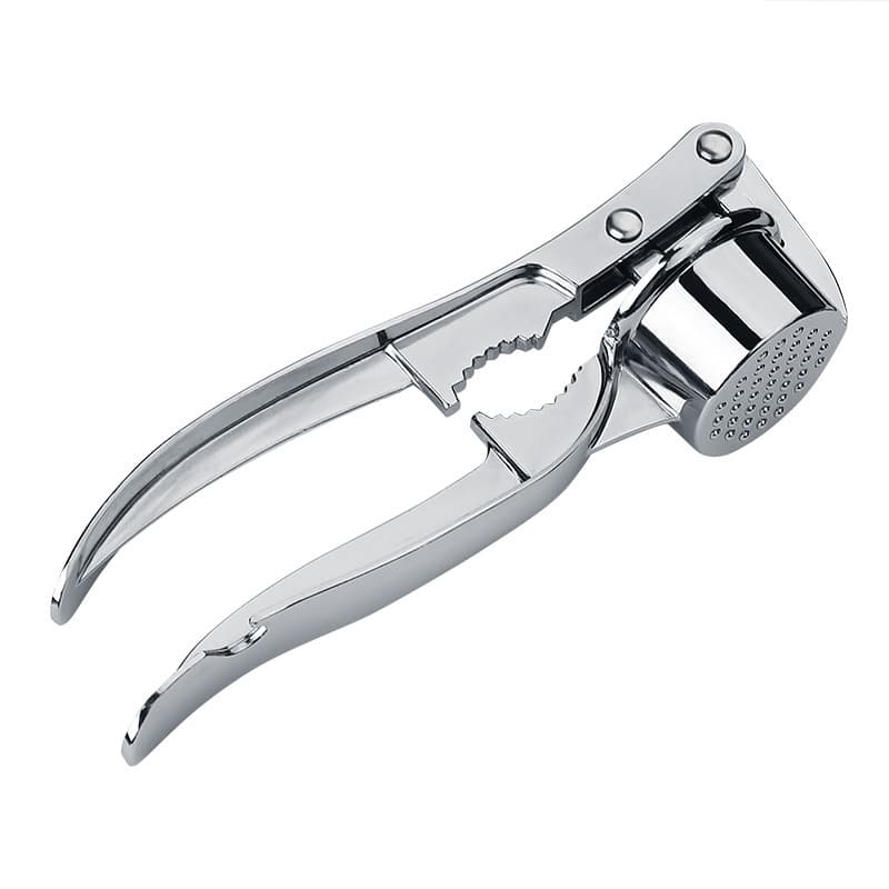 Espremedor de alho extra grande de liga de zinco doméstico três em um espremedor de alho manual ferramentas de cozinha atacado - imagem 6