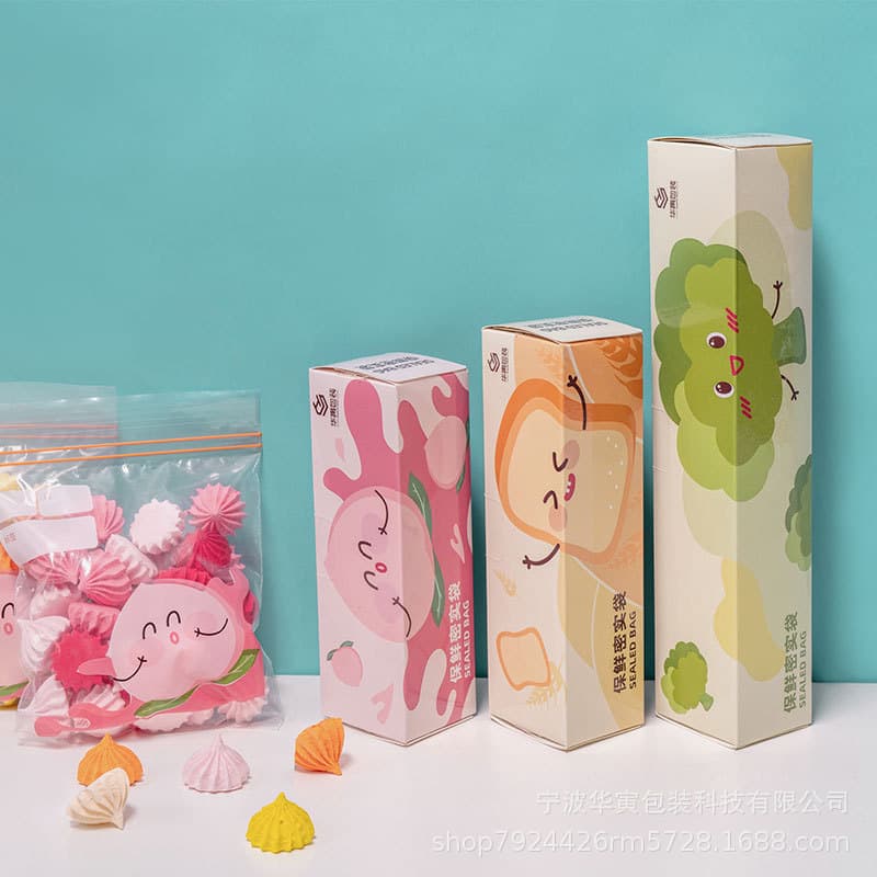 Saco denso de manutenção fresca saco denso com nervuras duplas transparente geladeira alimentos zíper auto-vedação saco de armazenamento fabricante atacado local - imagem 4