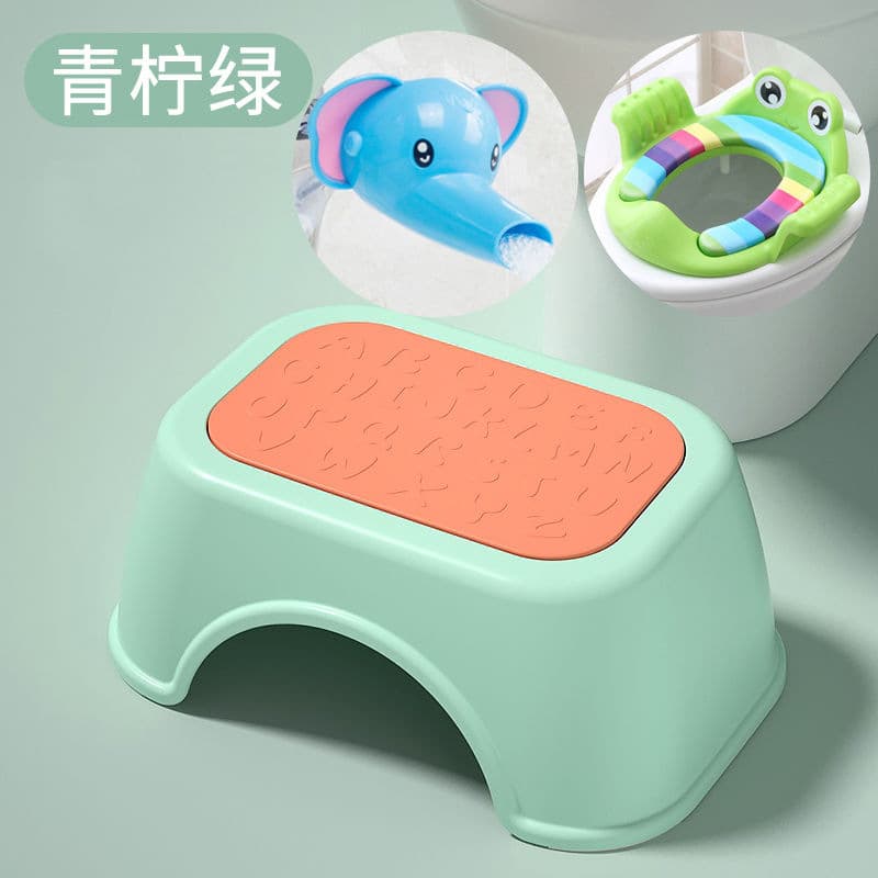 Repousa-pés higiénico antiderrapante infantil para lavar o rosto - imagem 75