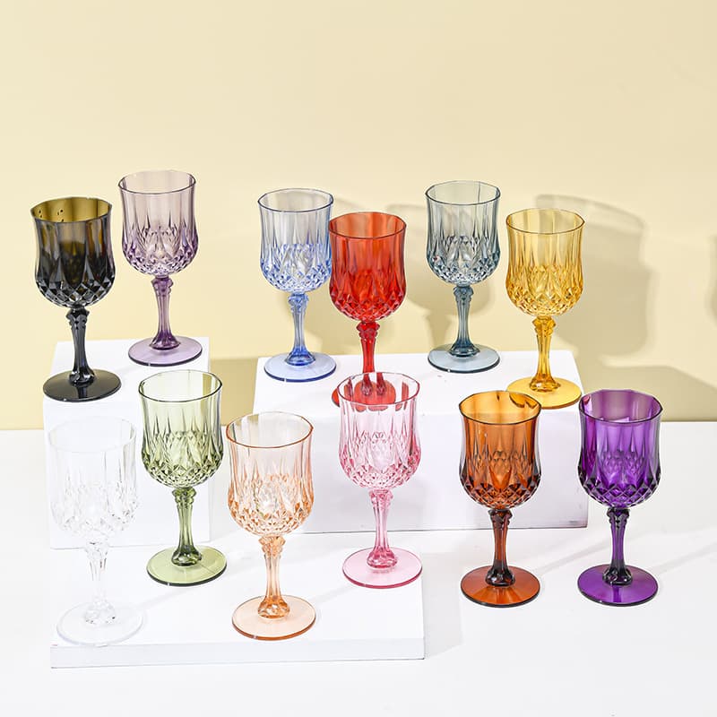 Taça de vinho criativa, taça de champanhe de plástico - imagem 3
