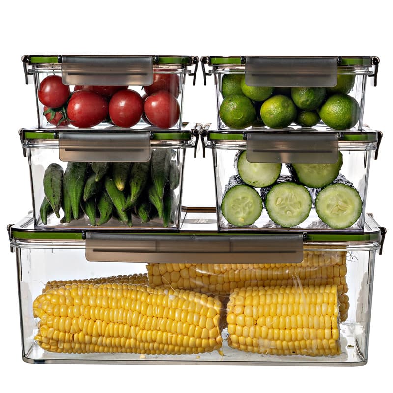 Jarra de picles de grande capacidade, caixa em conserva de qualidade alimentar, recipiente de garra em conserva, jarra de picles de vegetais em conserva, pimenta, garra de frango, caixa selada - imagem 3