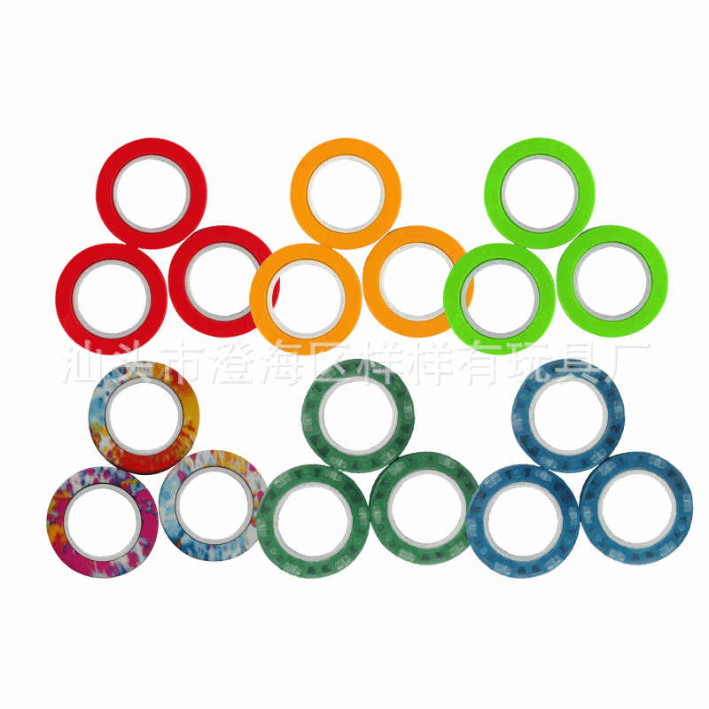 (Comércio internacional), pulseira magnética, pião fluorescente, brinquedo de camuflagem, anti-stress - imagem 6