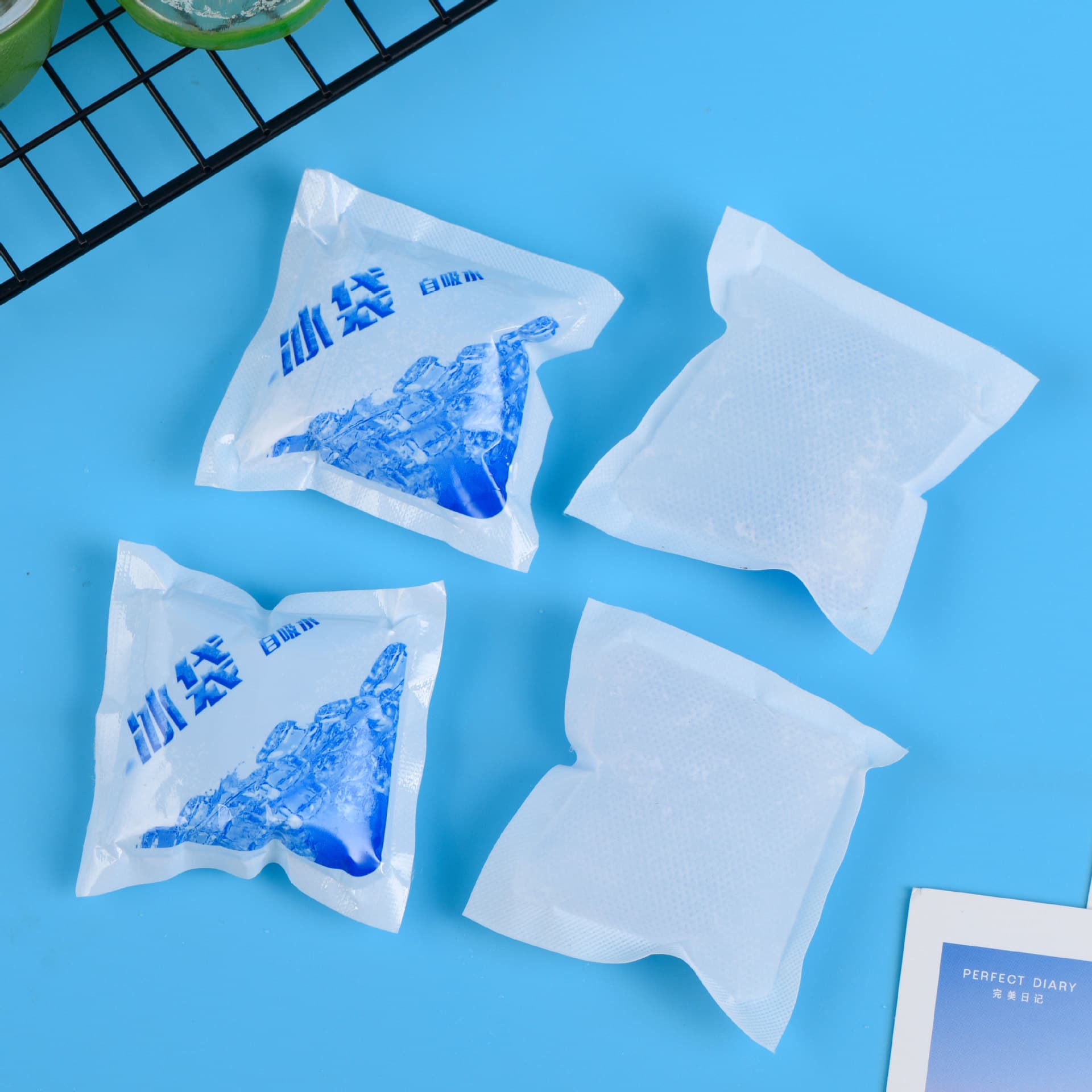 Bolsa de gelo removível resfriada, (Física), absorvente de água - imagem 3