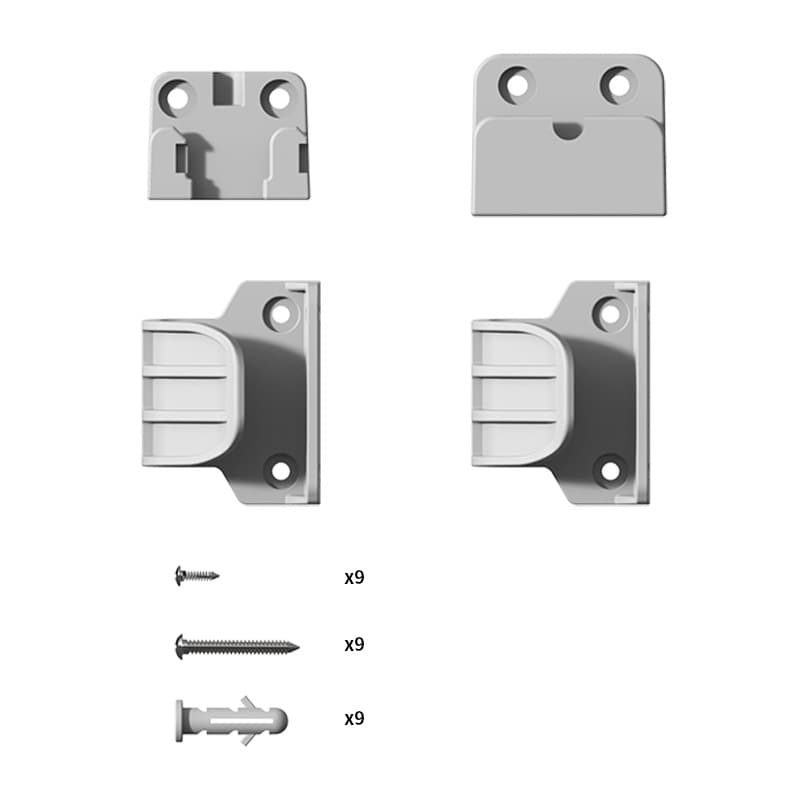 Acessórios para trilhos de porta: Reembolsos não são suportados após assinar o recebimento, compre com cautela! - imagem 3