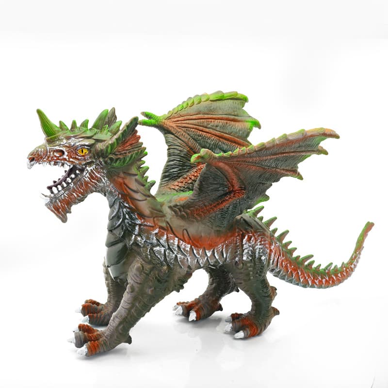 (Comércio transfronteiriço), grande dinossauro de borracha macia, brinquedo, modelo animal, minifigura, boneca, modelagem de simulação para crianças - imagem 6