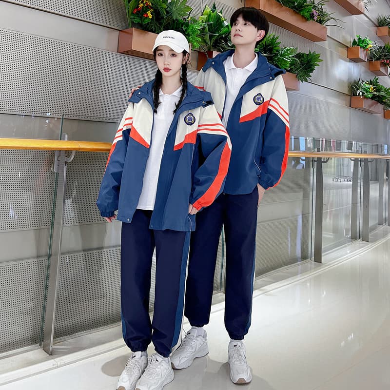 Roupas de casal de outono, jaqueta da moda para estudantes, 2023, para amados, conjunto de 3 peças - imagem 6