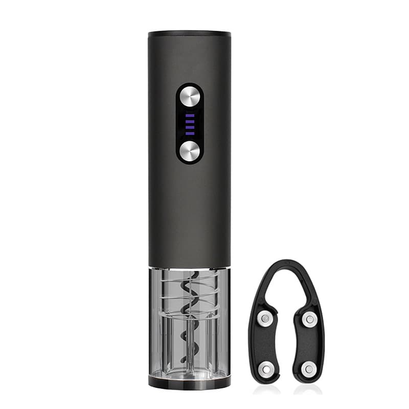 尚为 (Comércio internacional), abridor de garrafas elétrico de metal, chave de fenda recarregável com carregador USB - imagem 3