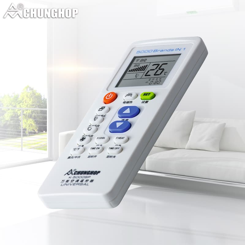 Zhonghe 5000-em-1 universal ar condicionado controle remoto K-SP caixa de cor universal conjunto-livre fabricante atacado infravermelho - imagem 4