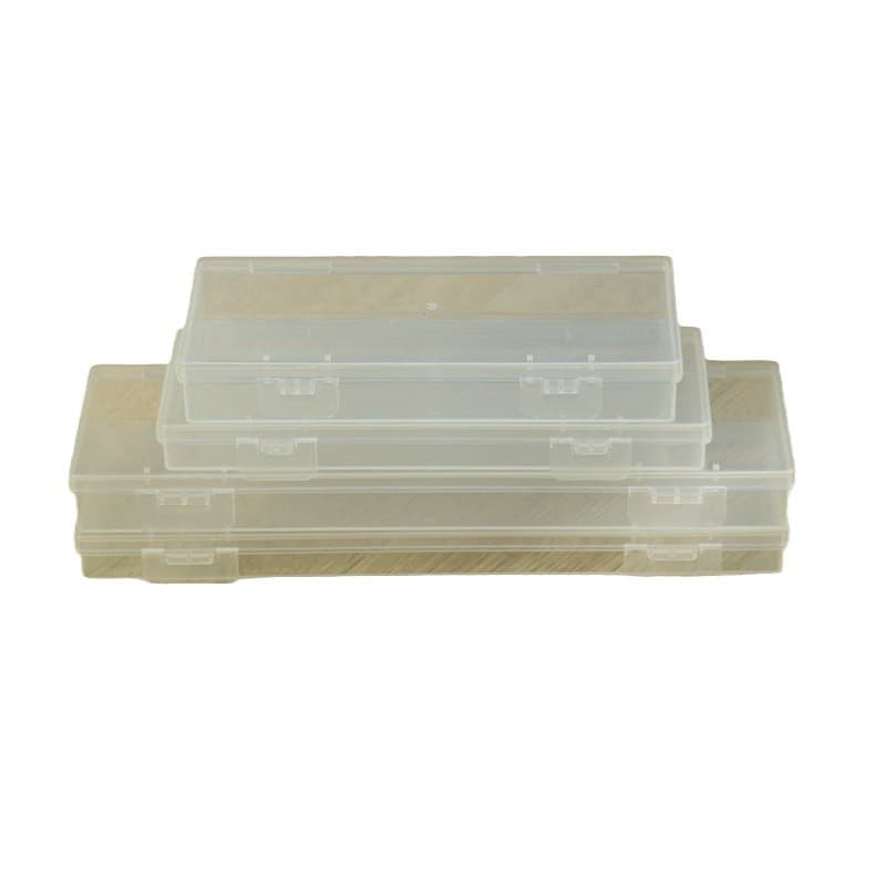 Bateria de plástico transparente, macacão eletrônico dobrável fino, acessório de bolsa, caixa, (Física) - imagem 6