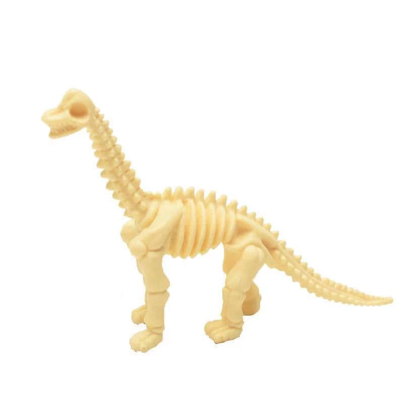Dinossauro, esqueleto, minifigura arqueológica, brinquedo realista com acessórios, escavações arqueológicas - imagem 6