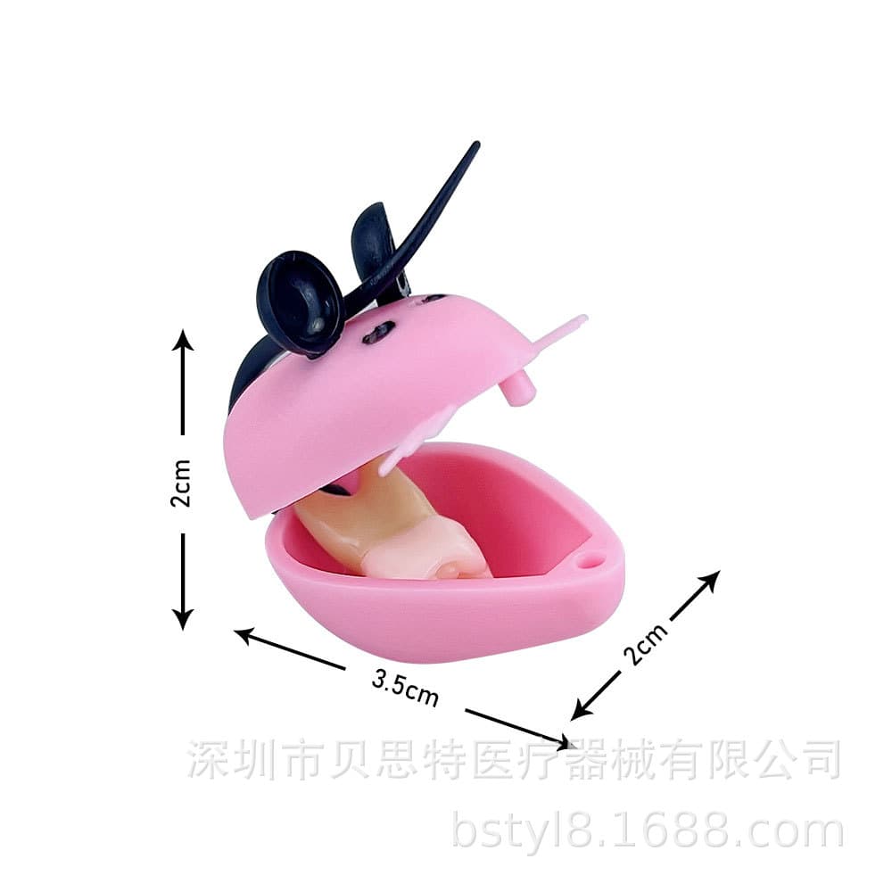 Caixa de armazenamento de dentes bonitos para primeiros anos de idade, caixa de lembrança - imagem 4